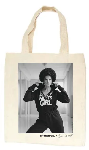 BOY MEETS GIRL® BLACK LABEL x Veronica Webb Tote Bag