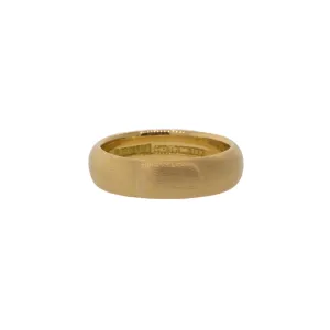 Brushed Matte Finish Comfort Fit Band