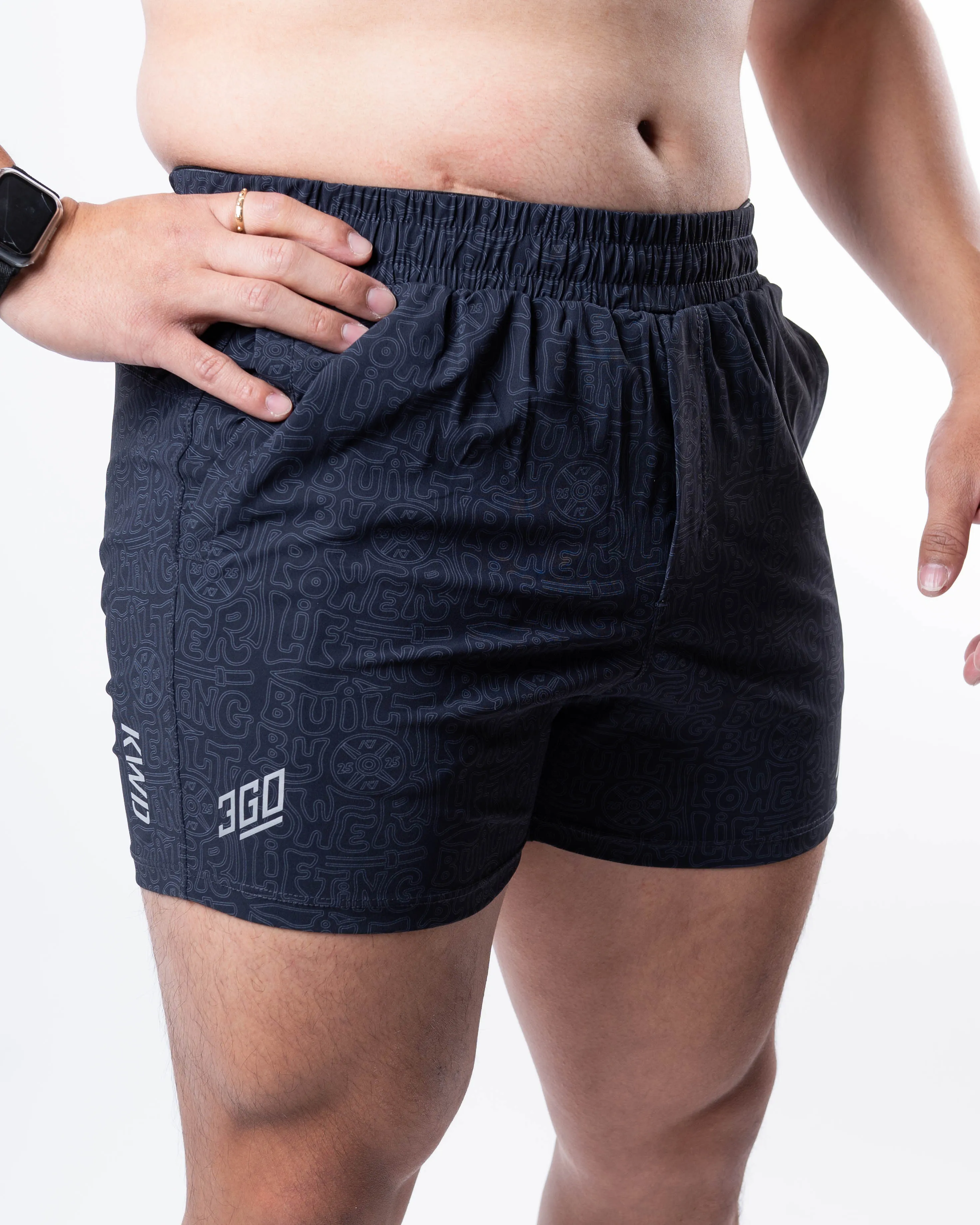 Built By 360Go 1Z KWD Shorts - Stealth/Shadow