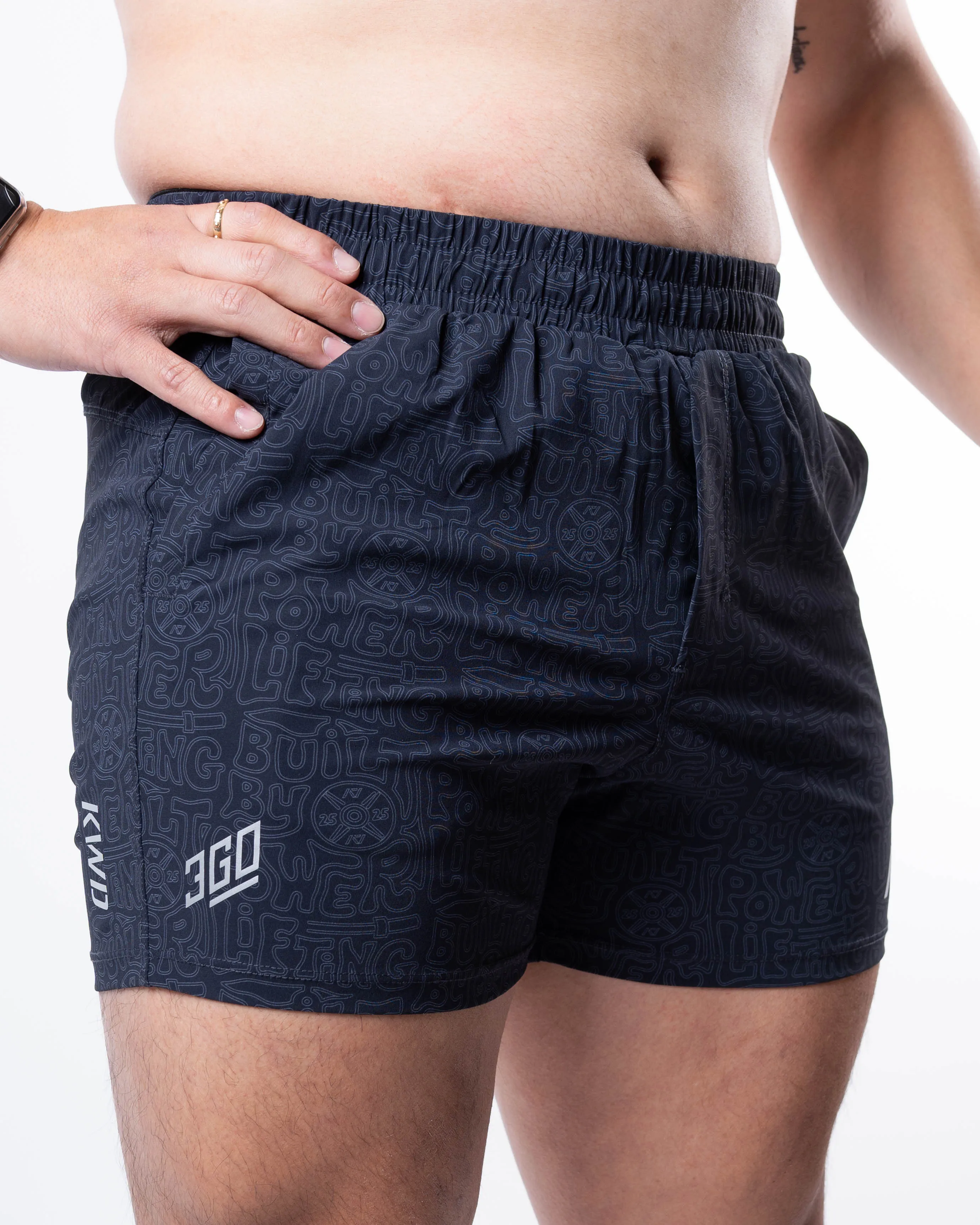 Built By 360Go 1Z KWD Shorts - Stealth/Shadow