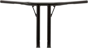 Burly Brand B12-5503B 1-1/4" Black Burly Brand Jail T-Bar Handlebar 14" Rise
