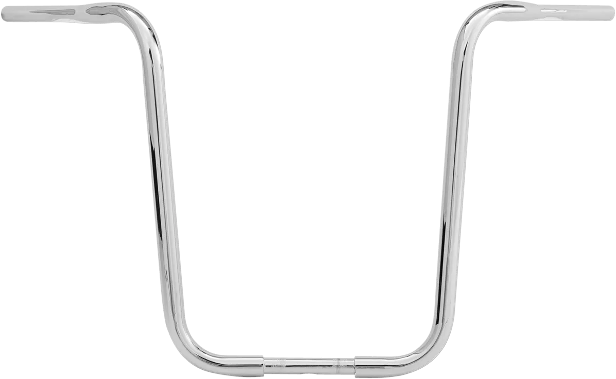 Burly Brand B12-5503B 1-1/4" Black Burly Brand Jail T-Bar Handlebar 14" Rise