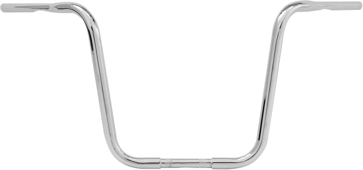 Burly Brand B12-5503B 1-1/4" Black Burly Brand Jail T-Bar Handlebar 14" Rise
