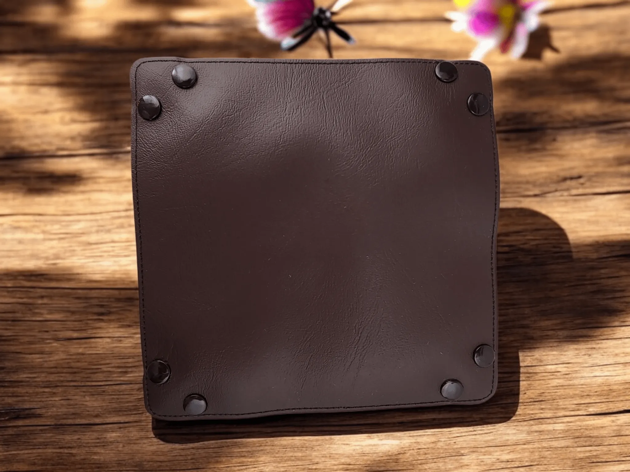 Butterflies and music dice tray