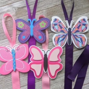 Butterfly Hair Bow Holder and Storage