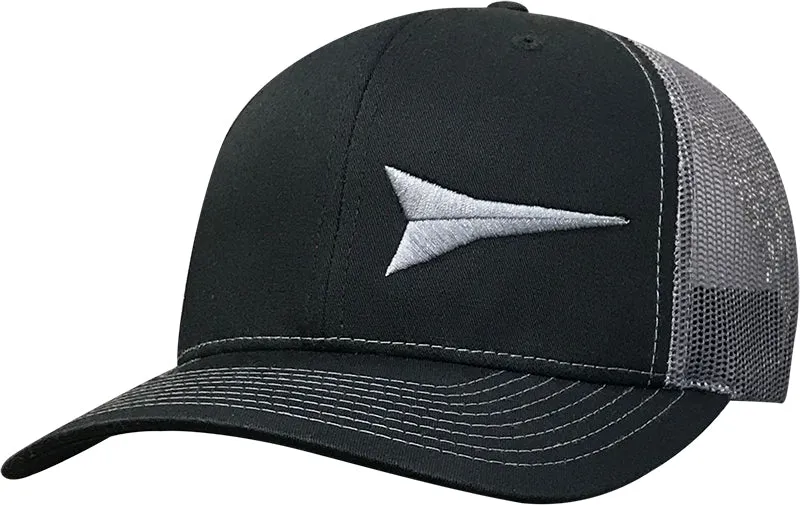 Cap #03REF - Black / Charcoal Mesh