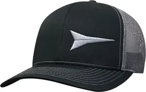 Cap #03REF - Black / Charcoal Mesh