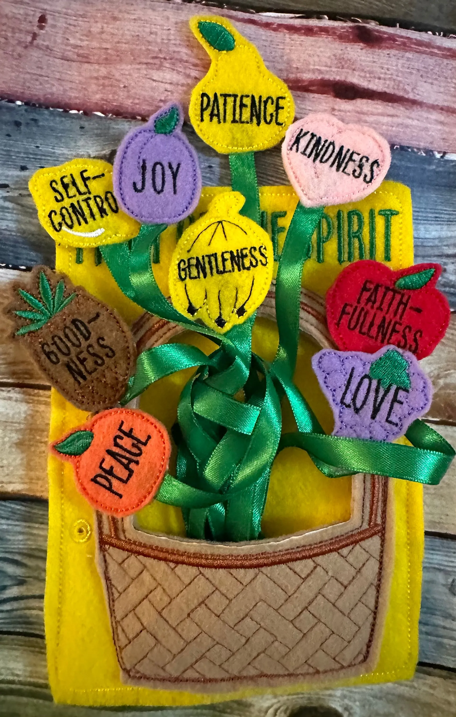 Children's Bible Quiet Book, Interactive Christian Learning Toy, Baptism Birthday Easter Gift