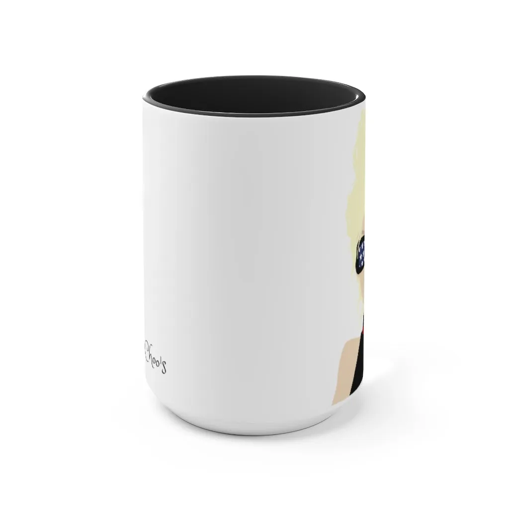 Choo Choo Logo Chillin @ Choo's Accent Mug 15 oz