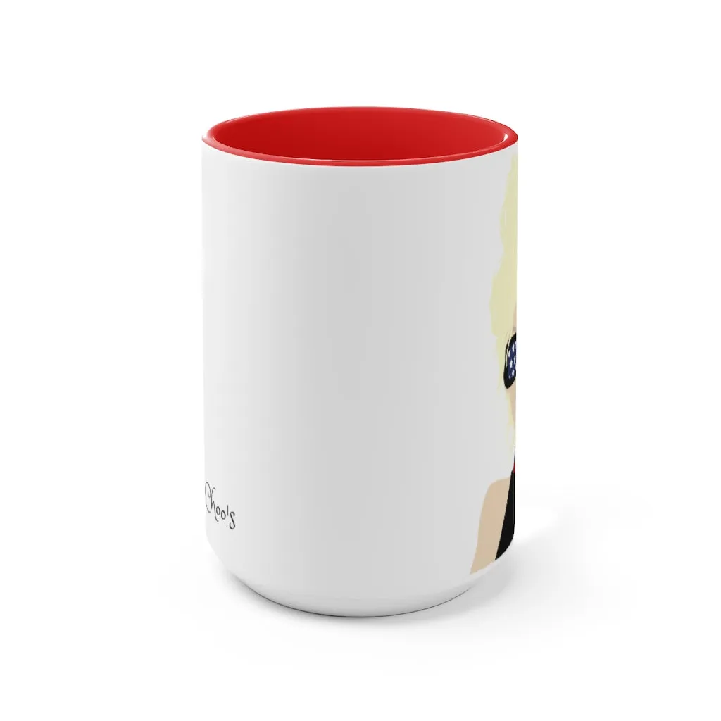 Choo Choo Logo Chillin @ Choo's Accent Mug 15 oz