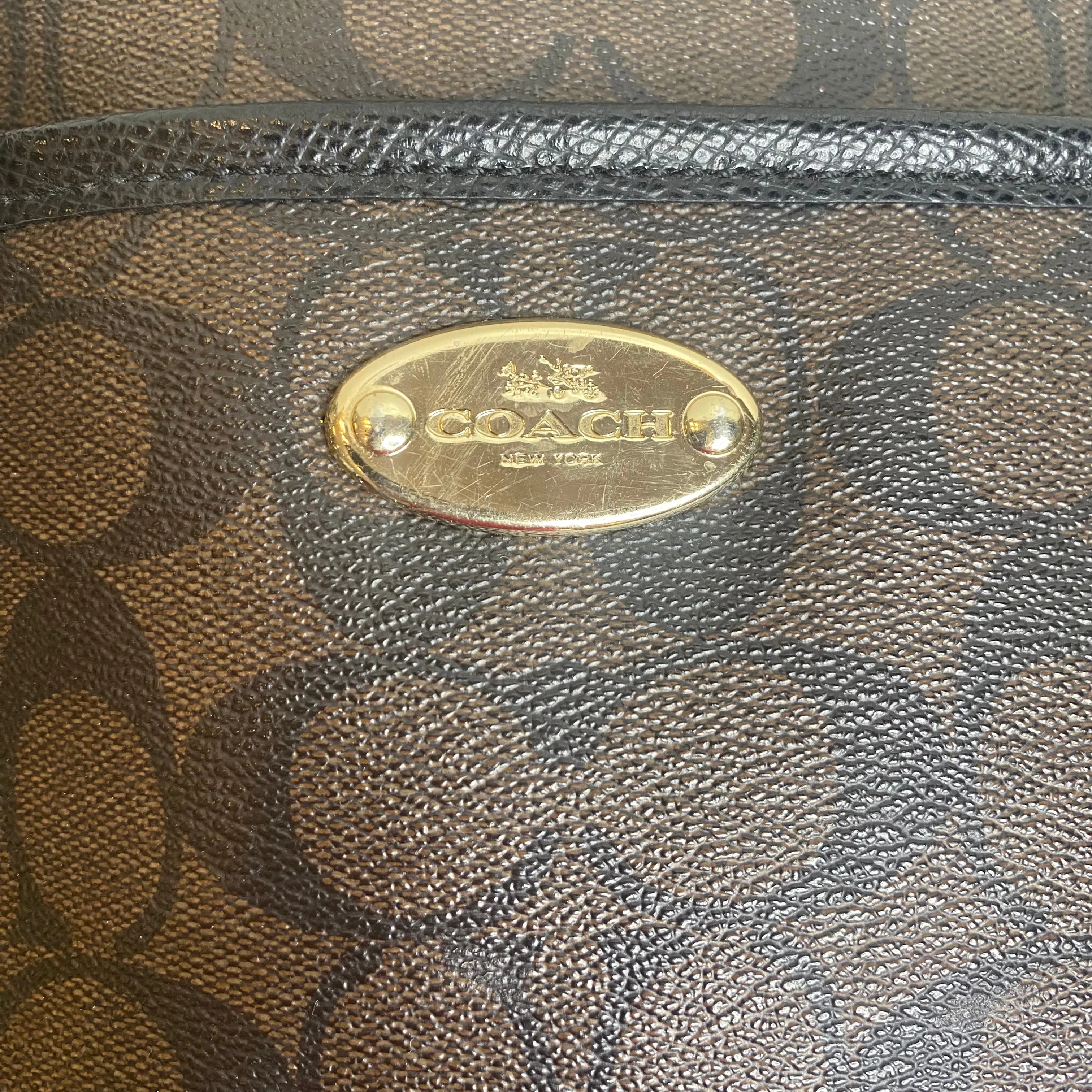 COACH Rowan File Crossbody Bag Signature