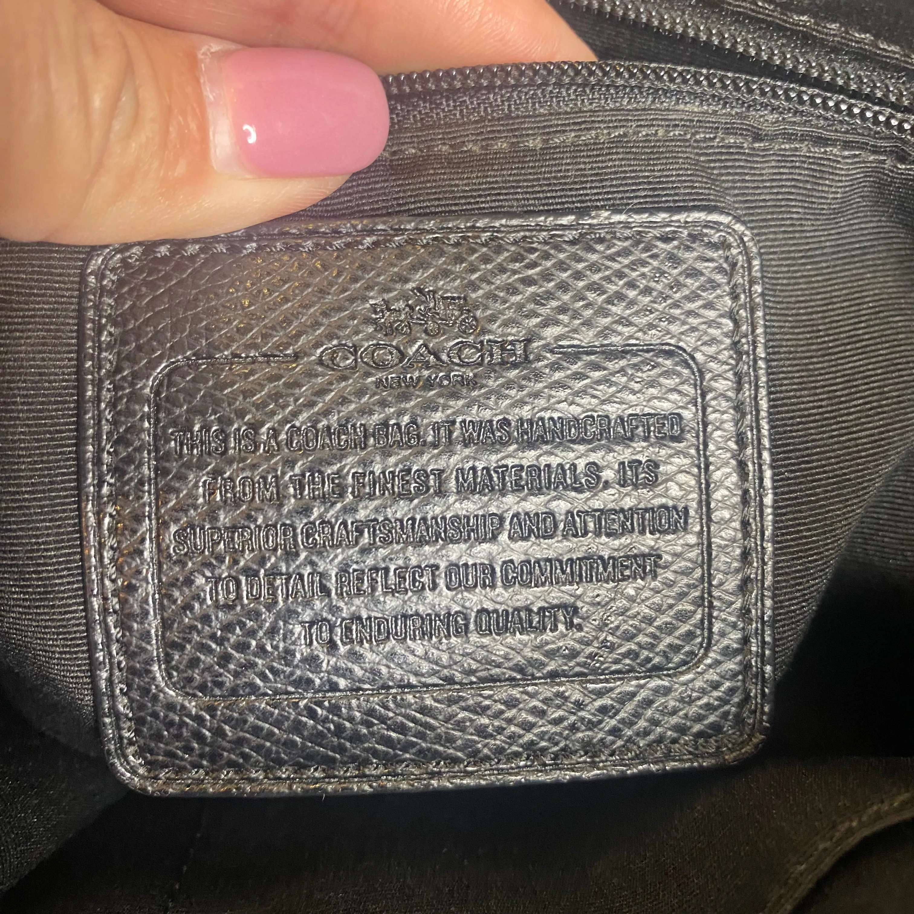 COACH Rowan File Crossbody Bag Signature