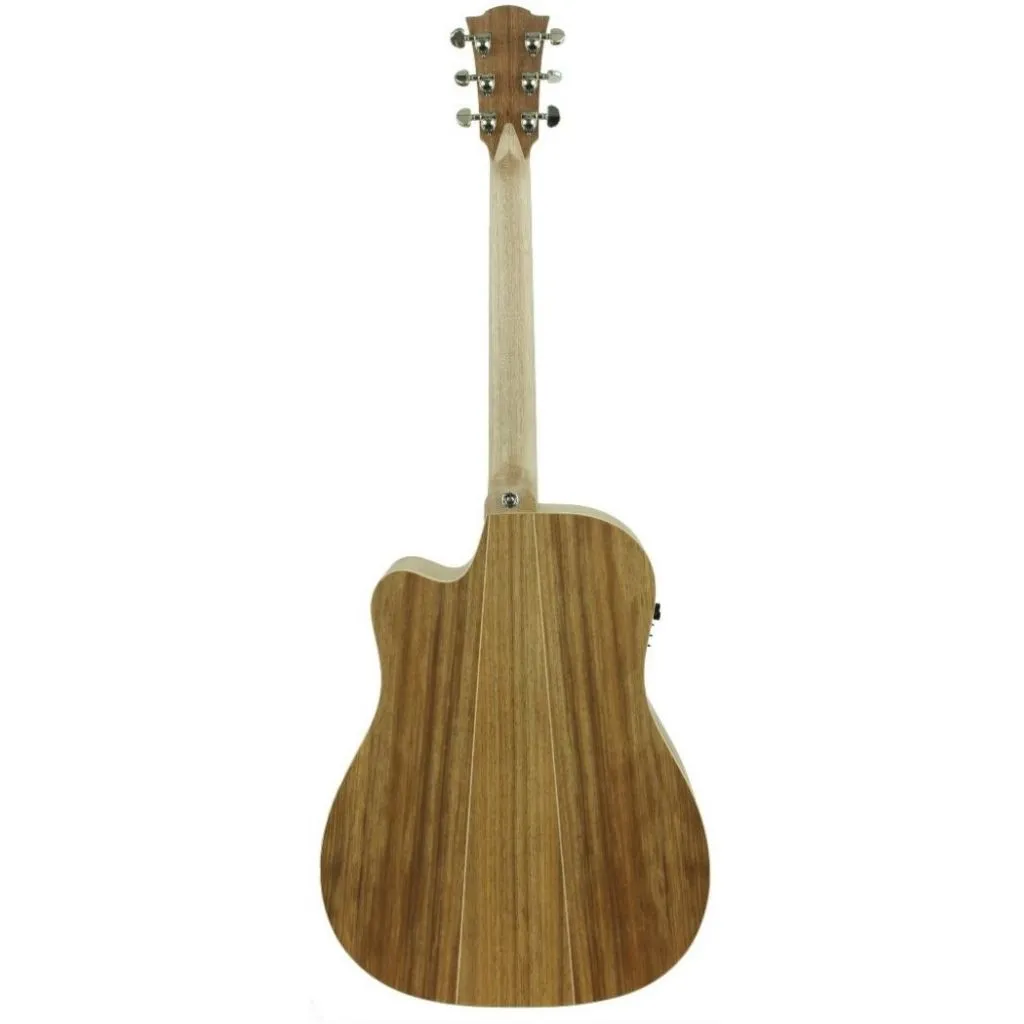 Cole Clark FL2EC Acoustic Electric w/ Humbucker, All Blackwood