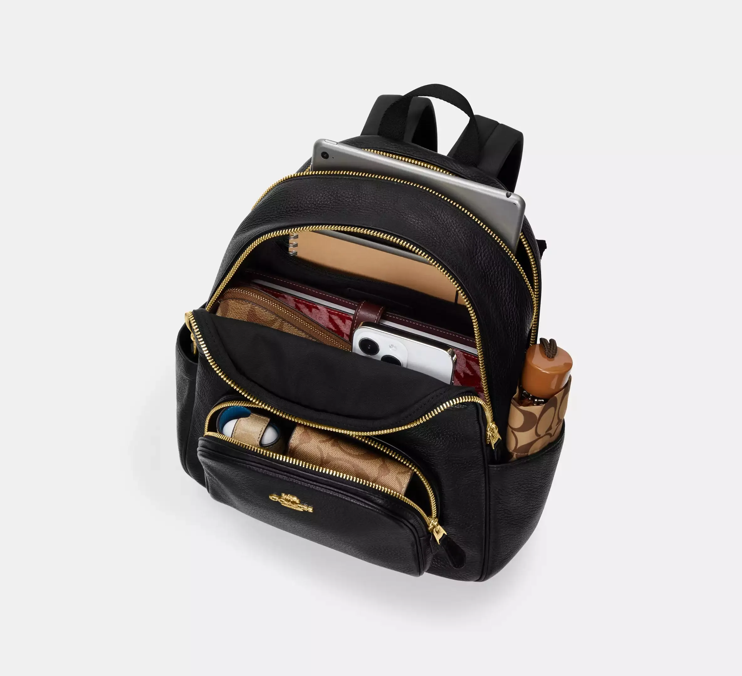 Court Backpack In Signature Denim