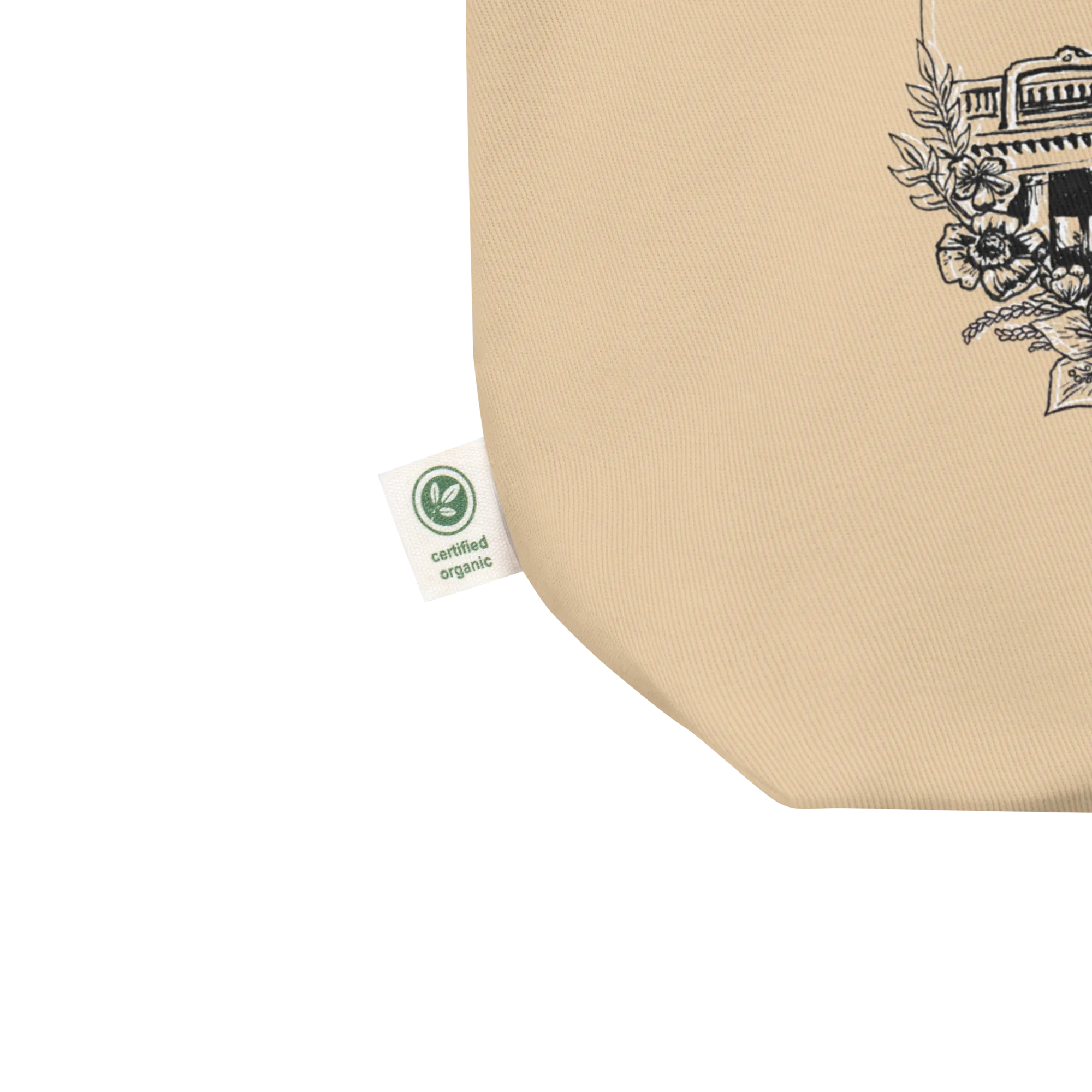 Courthouse Floral Tote