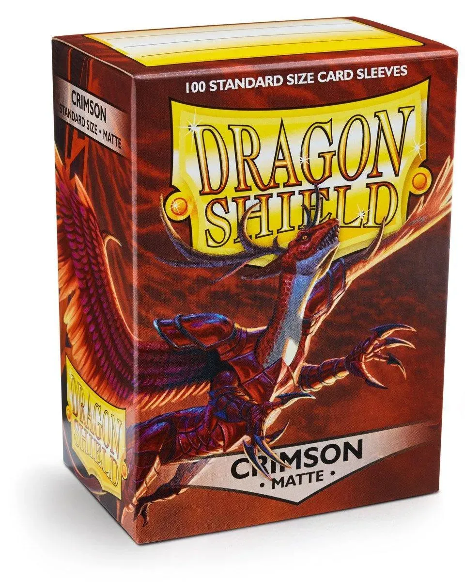 Crimson Matte Standard (63x88mm)