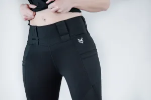 Crusader Leggings Mid-Rise, Black