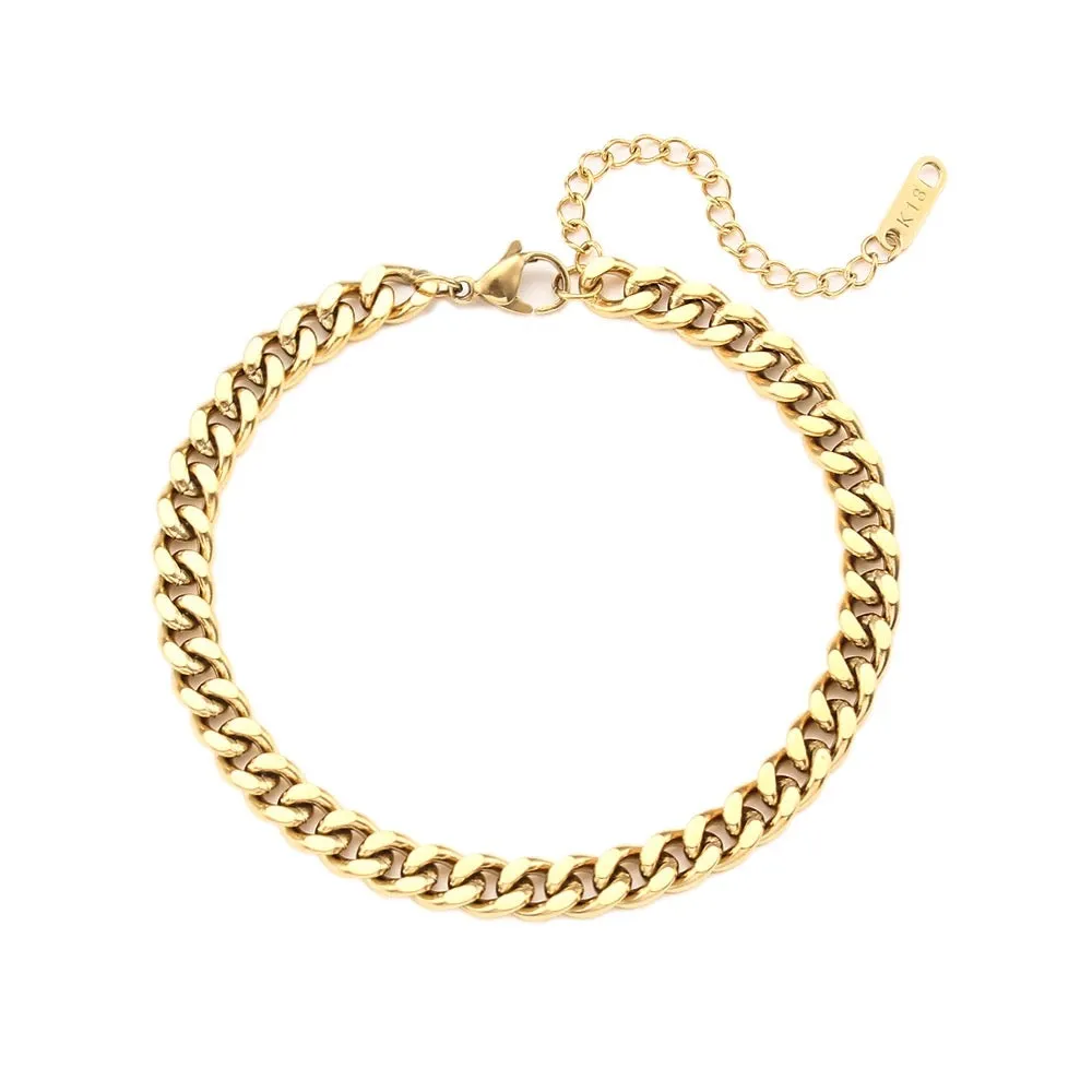 CURB LINK BRACELET