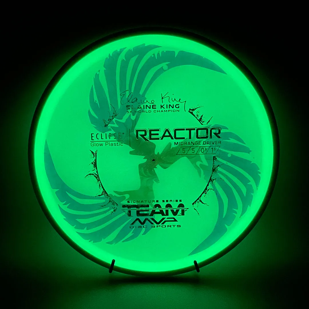 Custom Dyed Elaine King Signature Series MVP Eclipse Glow Reactor