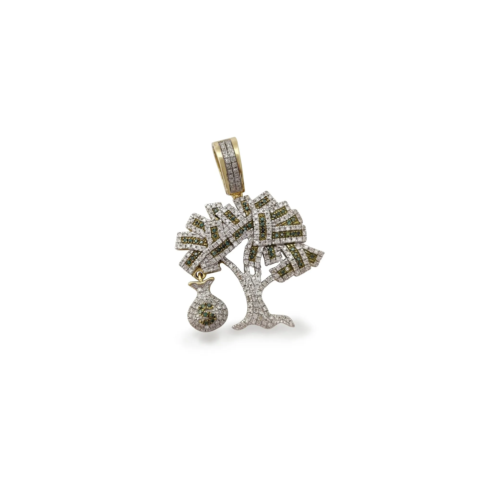 Diamond Money Tree Pendant (14K) (10K)