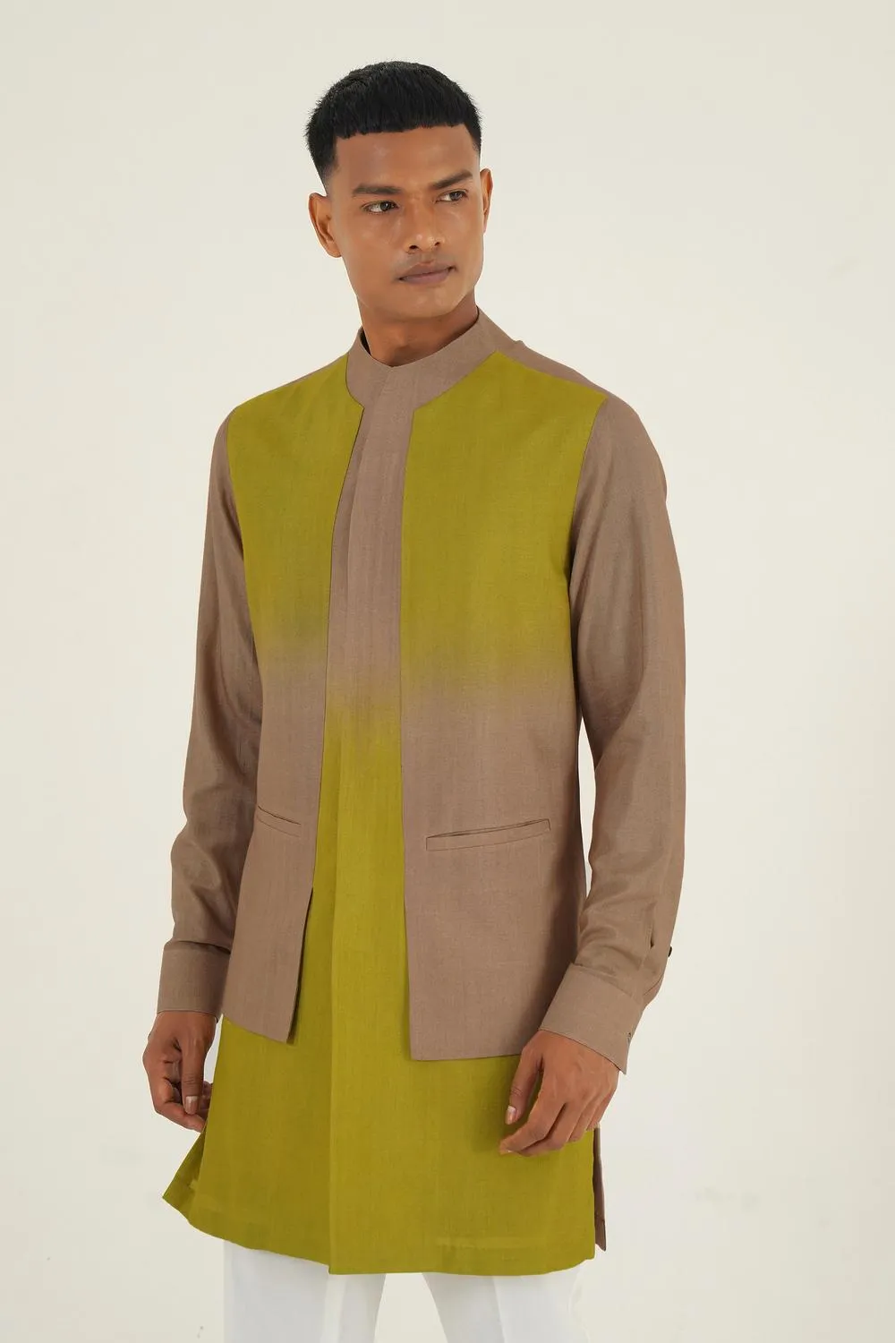 Dip Dyed Kurta Set