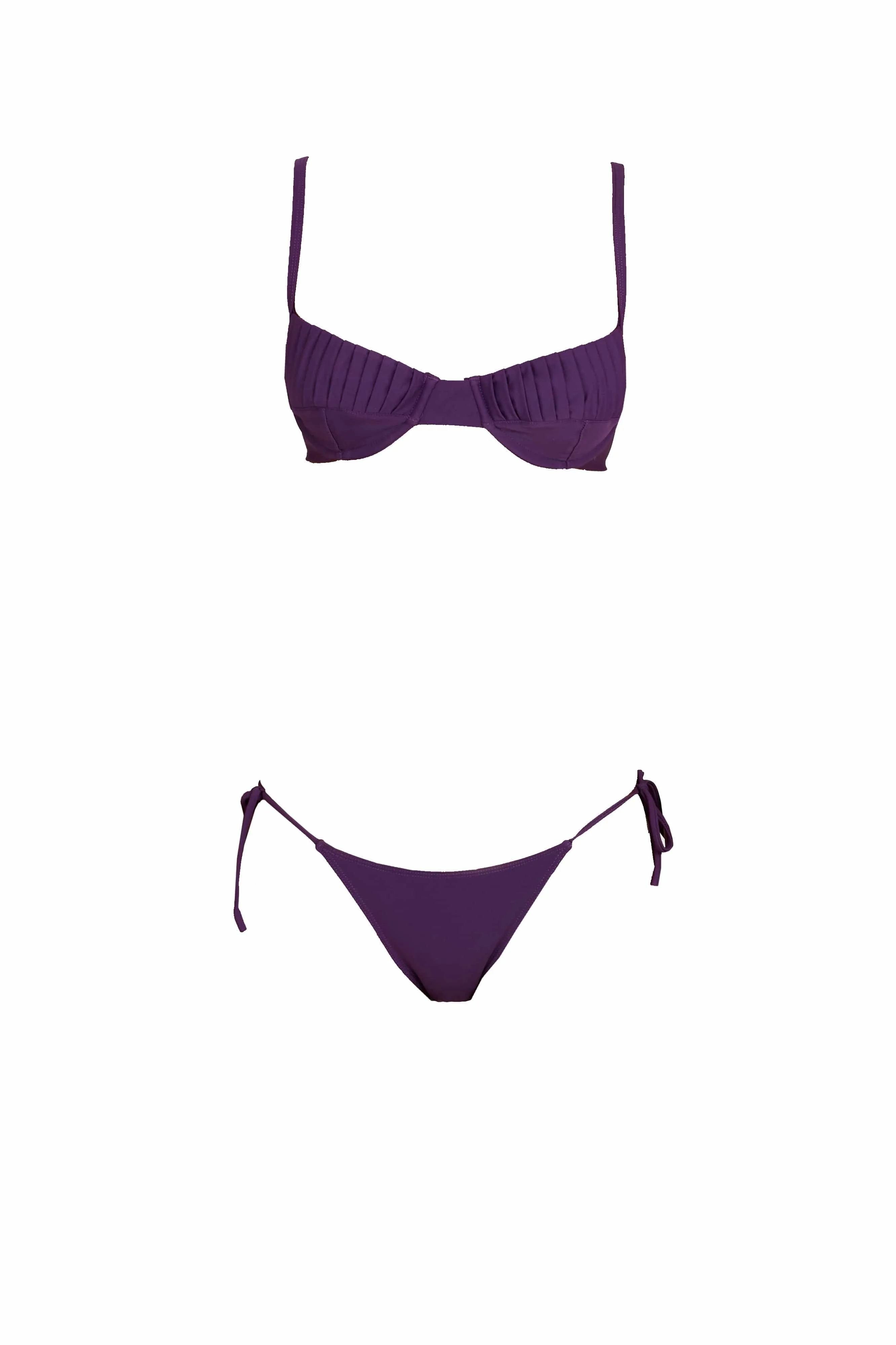 DONNA bra - plum