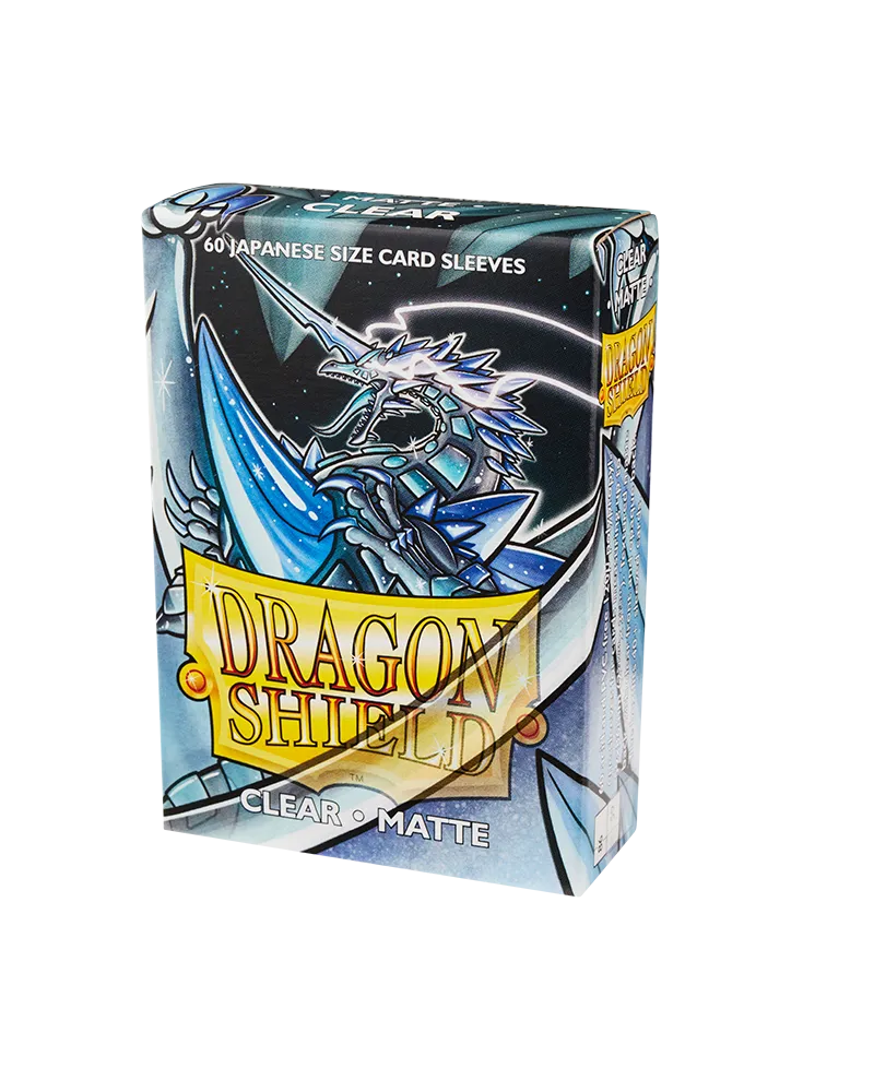 Dragon Shield DS60J Matte - Clear – 60 Japanese Size