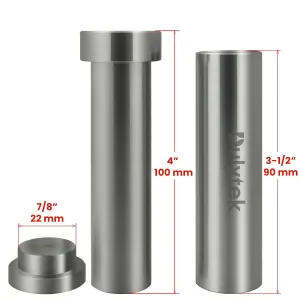 Dulytek® Hammer Style Pre-Press Pollen Mold, Stainless Steel, Two Sizes Available