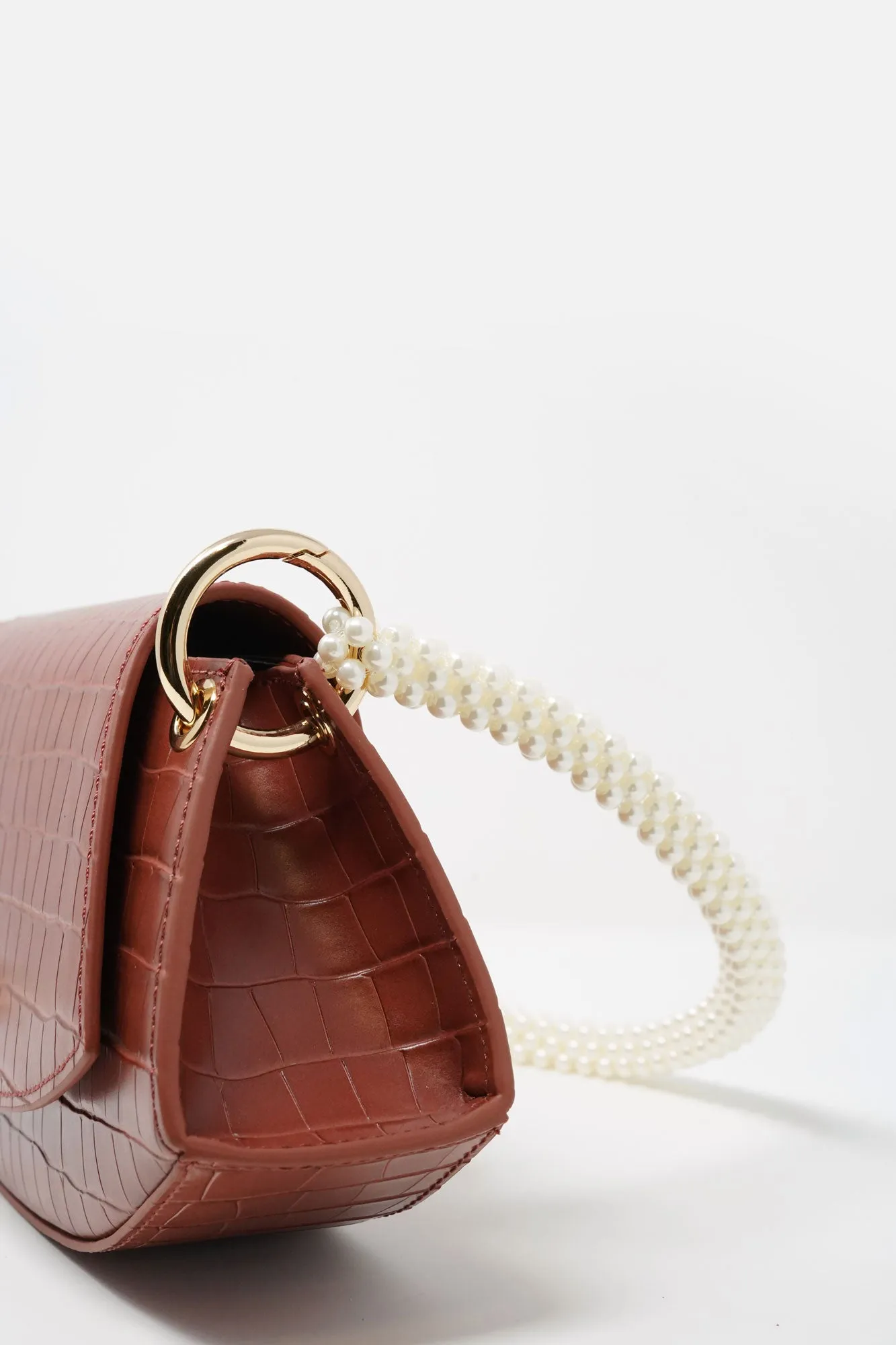 Ella Textured Leather Bag