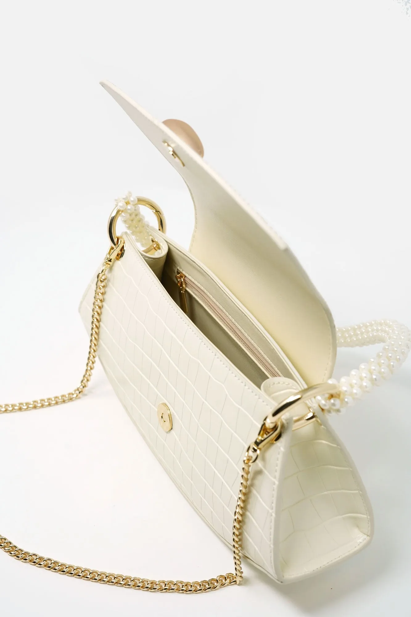 Ella Textured Leather Bag