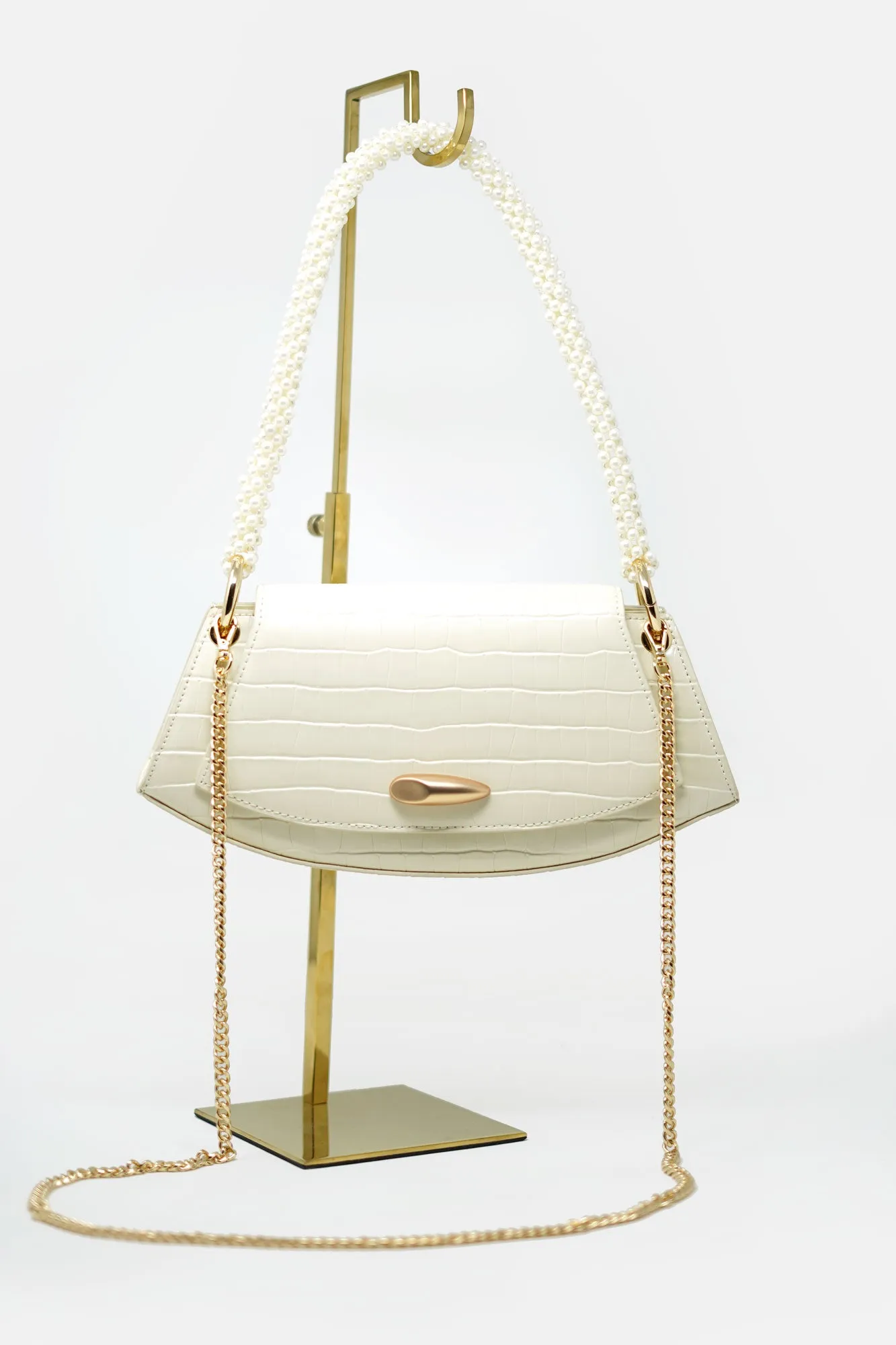 Ella Textured Leather Bag