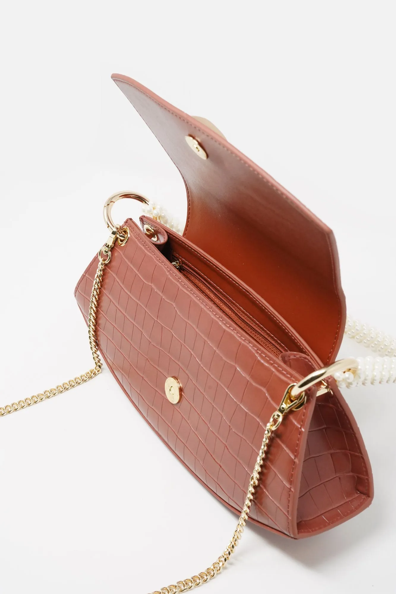 Ella Textured Leather Bag