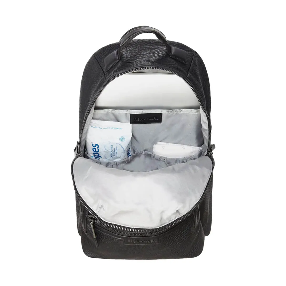 Elwood Changing Backpack Veganes Leder aus recyceltem Polyurethan