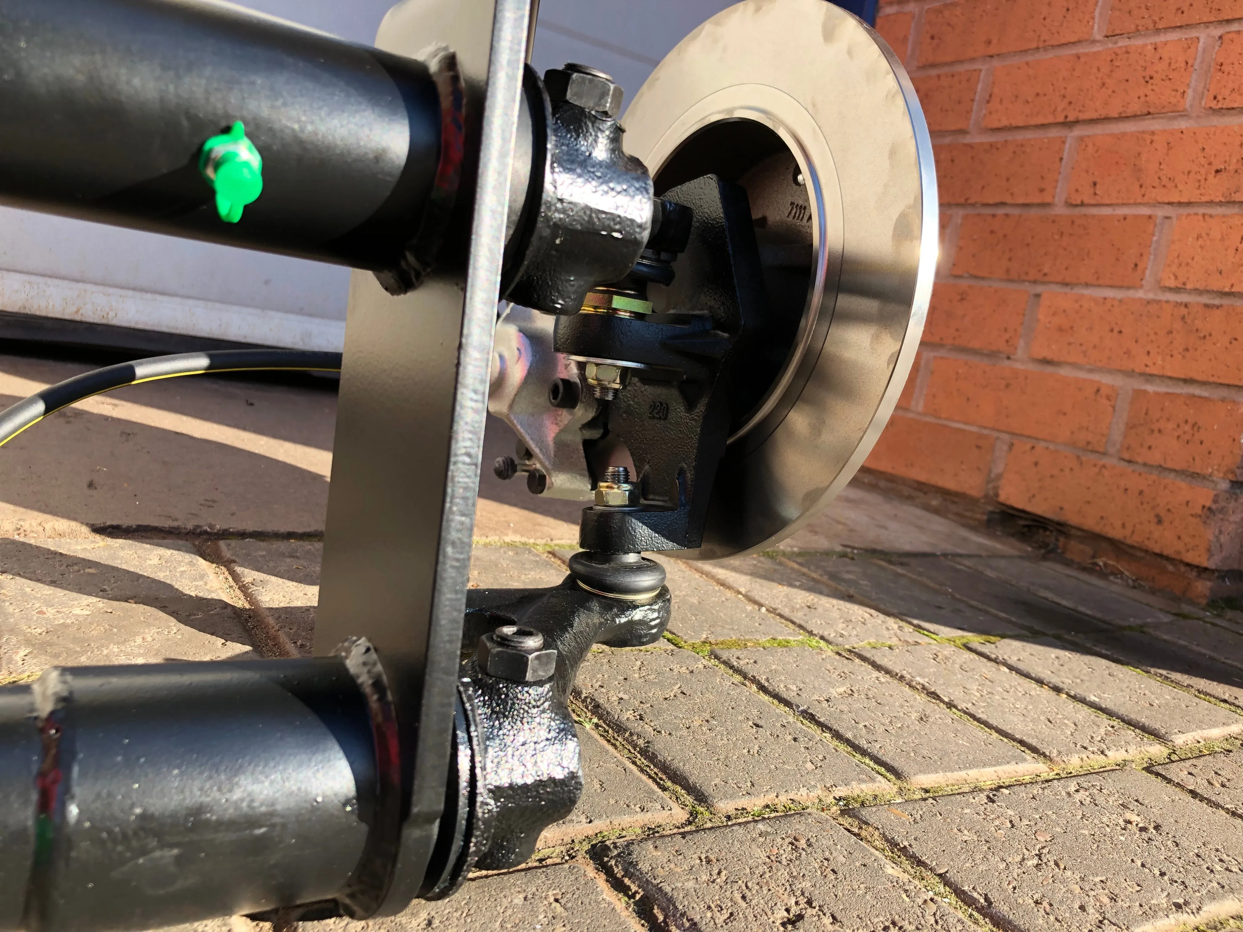 EvaResto Expert-Built Fully Assembled T1 Beetle/Ghia Front Axle/Beam