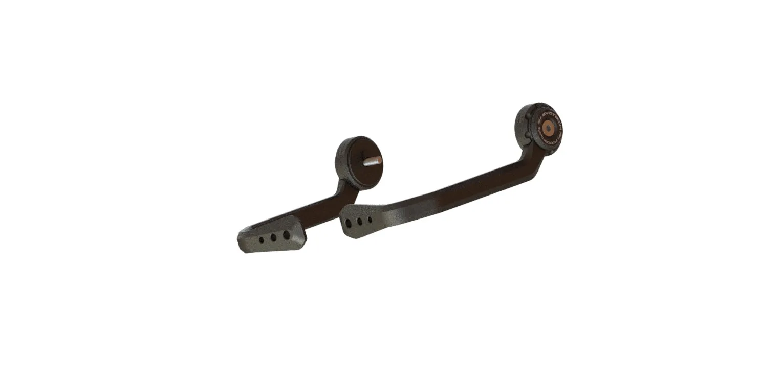 Evotech Triumph Bobber TFC Brake And Clutch Lever Protector Kit (2020 ) (Bar End Mirror Version)