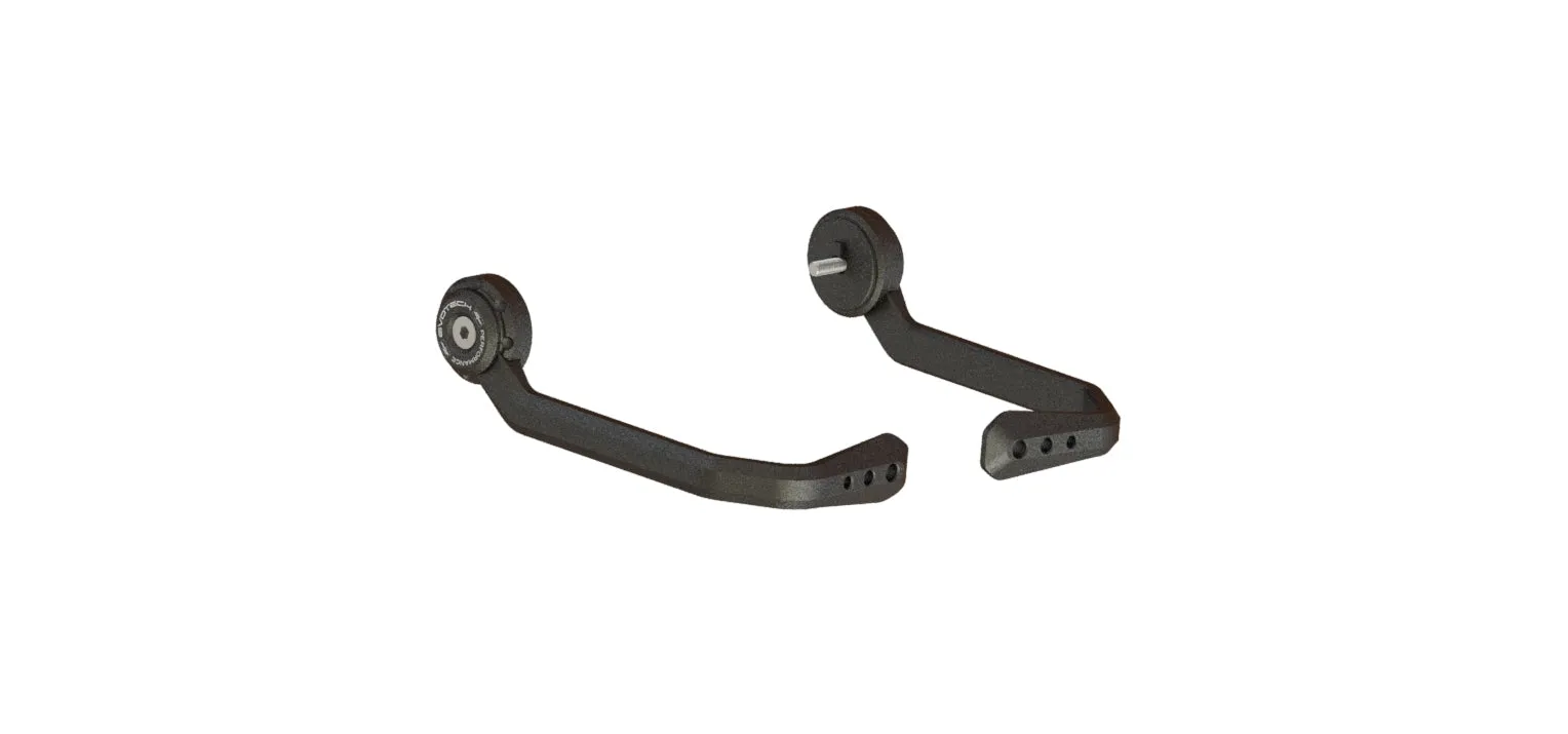 Evotech Triumph Bobber TFC Brake And Clutch Lever Protector Kit (2020 ) (Bar End Mirror Version)