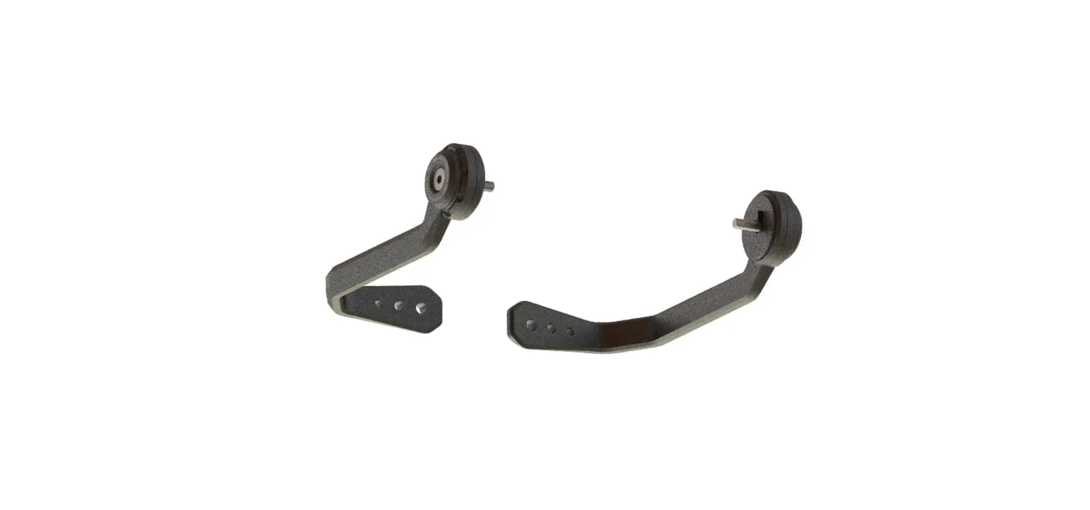 Evotech Triumph Bobber TFC Brake And Clutch Lever Protector Kit (2020 ) (Bar End Mirror Version)