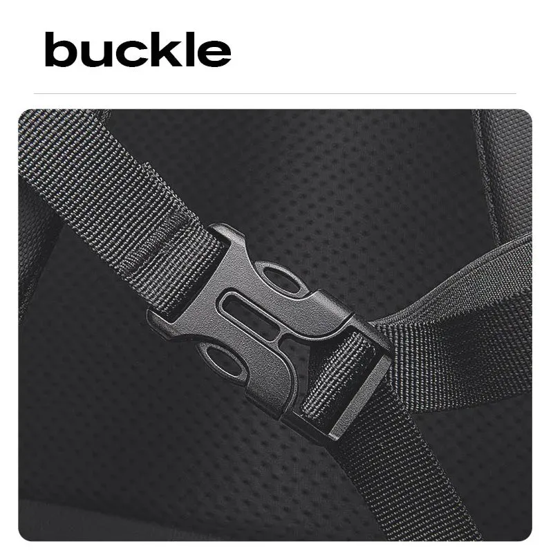 Expandable Backpack Business Travel Bag Black