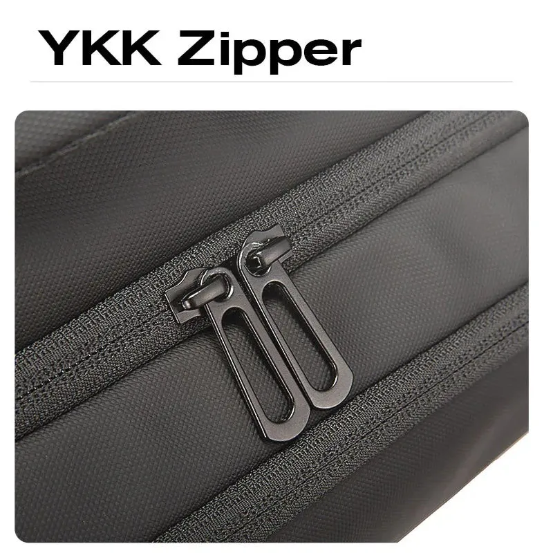 Expandable Backpack Business Travel Bag Black
