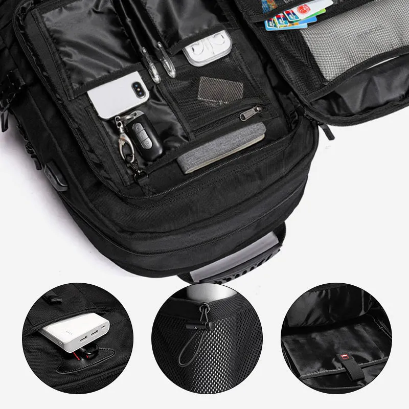 🔥🔥Expandable Multifunctional Large Capacity Outdoor Backpack