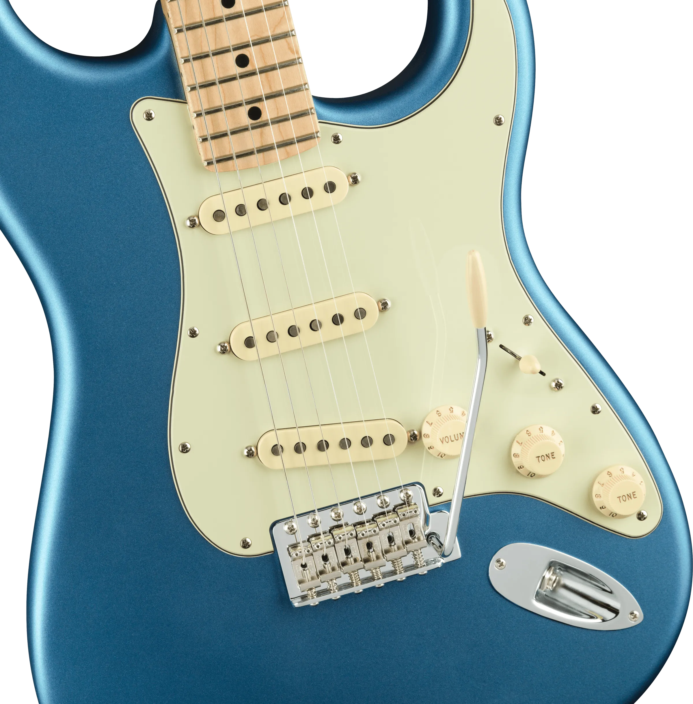FENDER American Performer Stratocaster® Maple Fingerboard Satin Lake Placid Blue