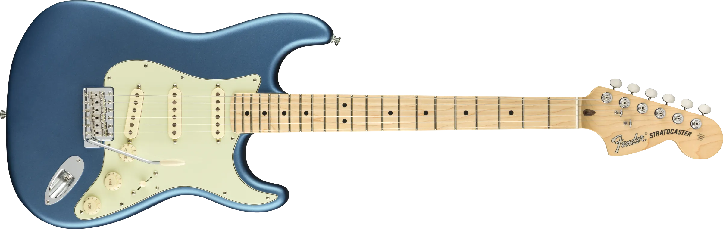 FENDER American Performer Stratocaster® Maple Fingerboard Satin Lake Placid Blue