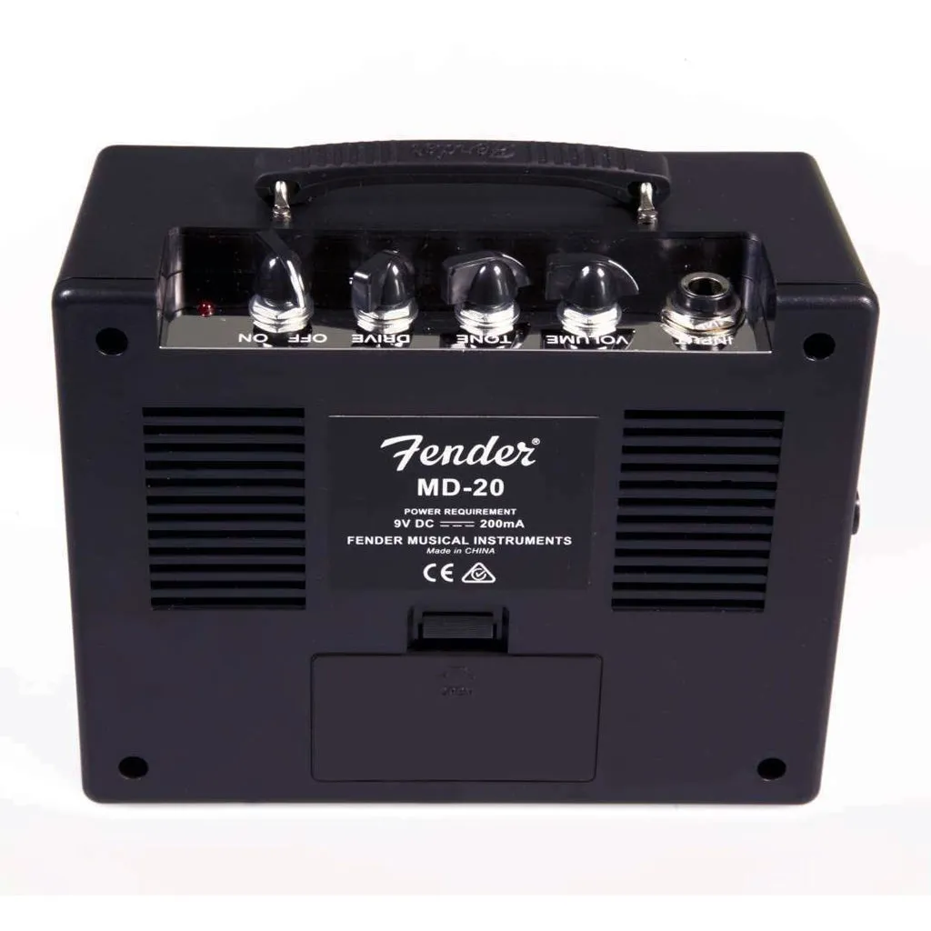 Fender MD20 Mini Deluxe Amplifier, Black