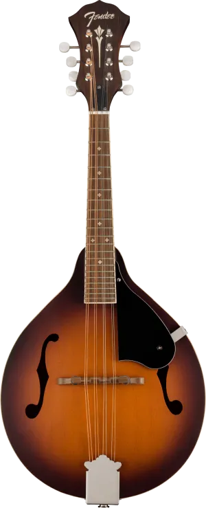 Fender PM-180E Mandolin, Aged Cognac Burst