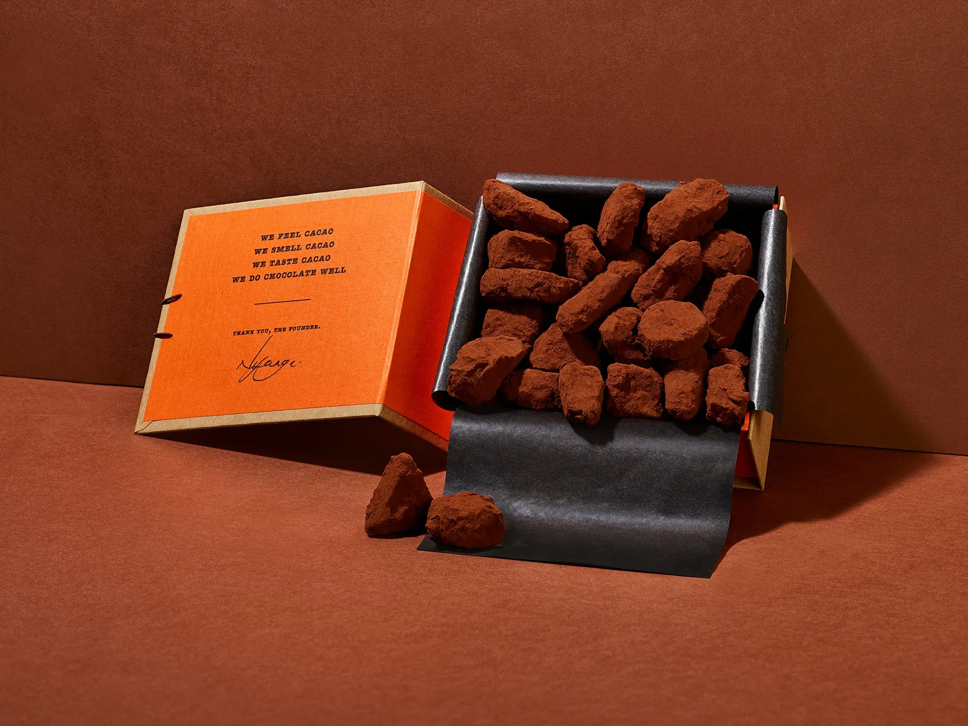 Flambéed Cognac Truffle