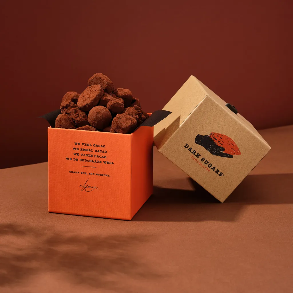 Flambéed Cognac Truffle