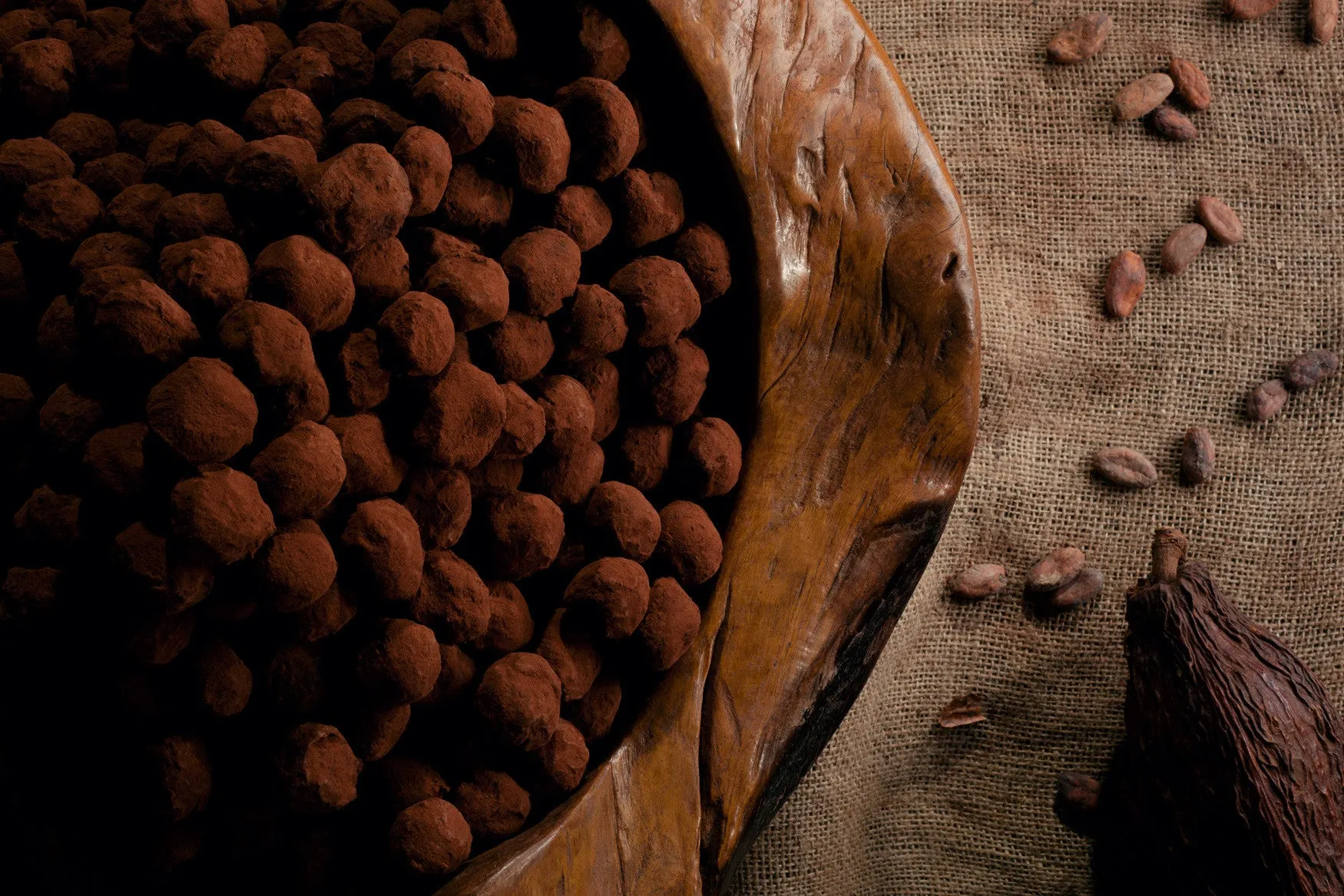 Flambéed Cognac Truffle