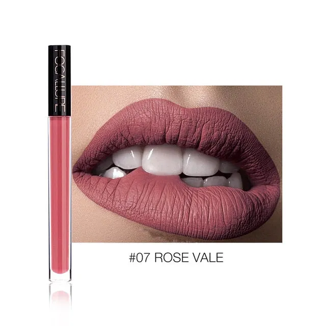 FOCALLURE™ 14 Matte Creamy Liquid Lipsticks