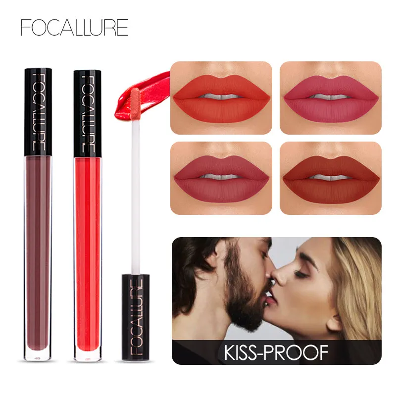 FOCALLURE™ 14 Matte Creamy Liquid Lipsticks