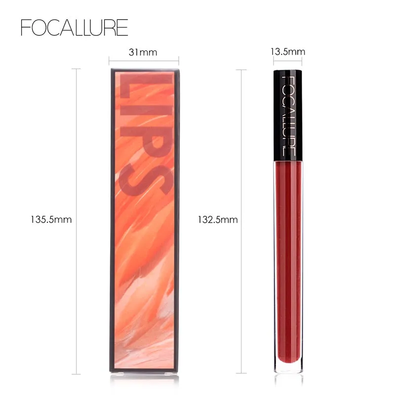 FOCALLURE™ 14 Matte Creamy Liquid Lipsticks